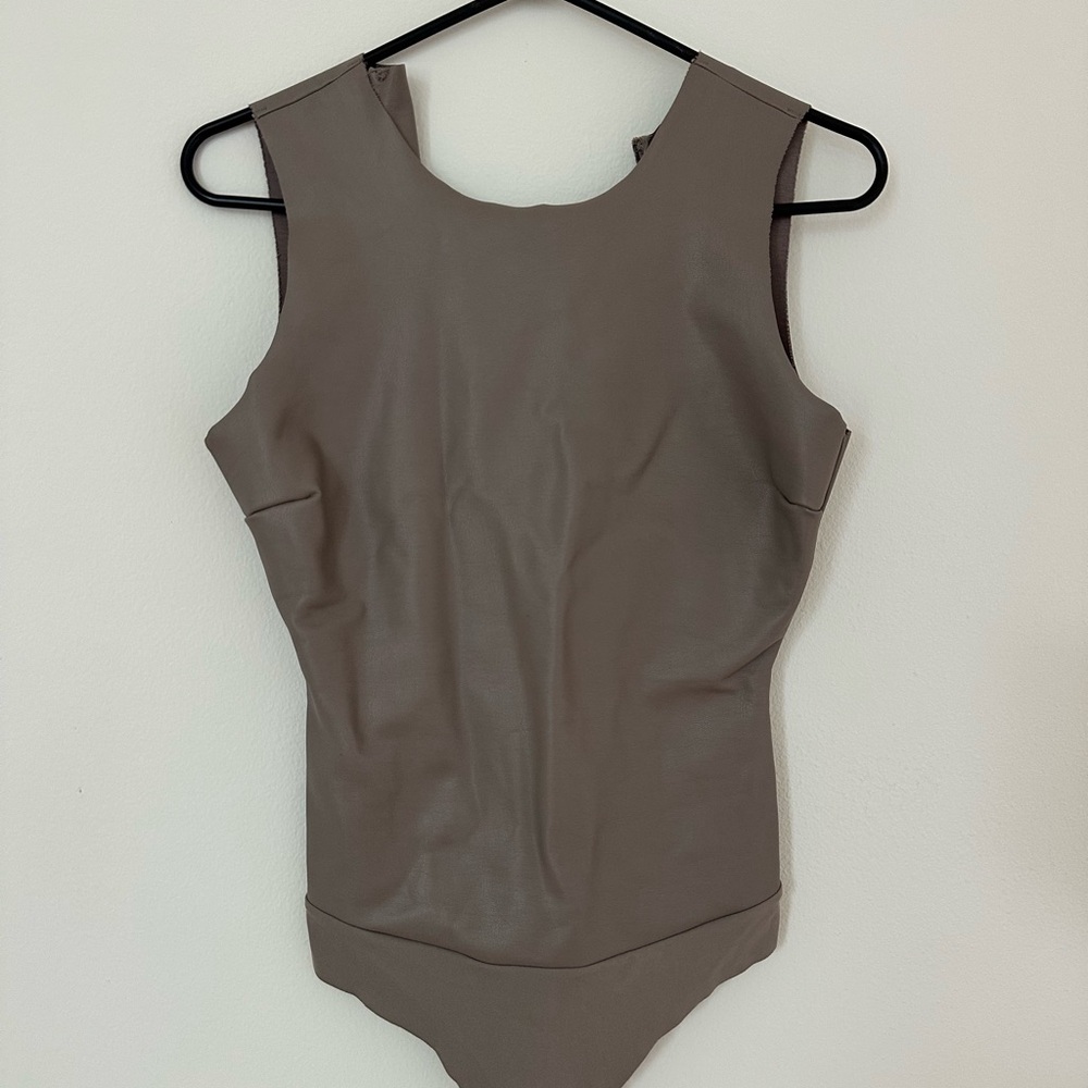 SKIMS vegan leather set